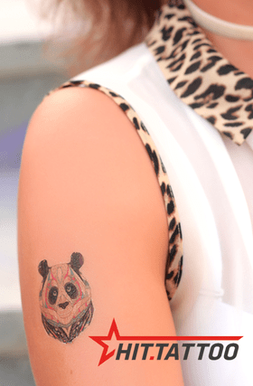 Переводная татуировка «Панда»